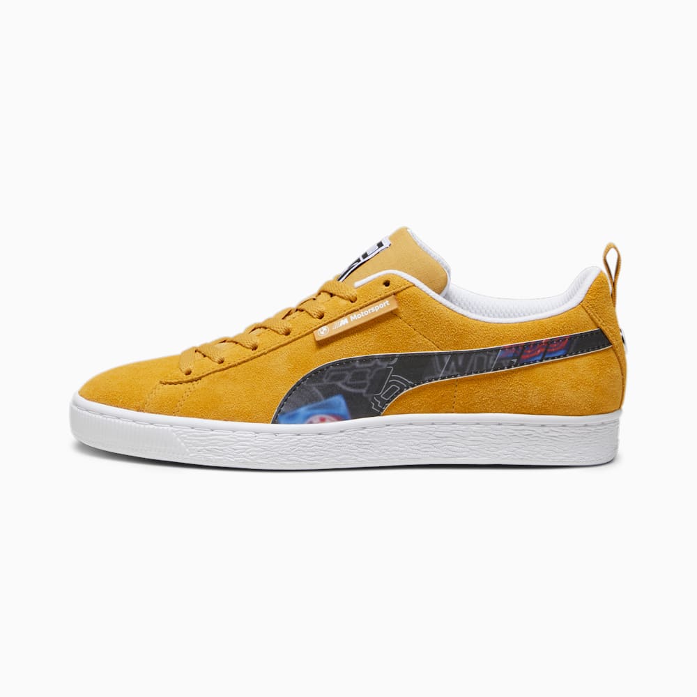 Puma BWW M Motorsport Suede Sneakers - Amber-Black-White