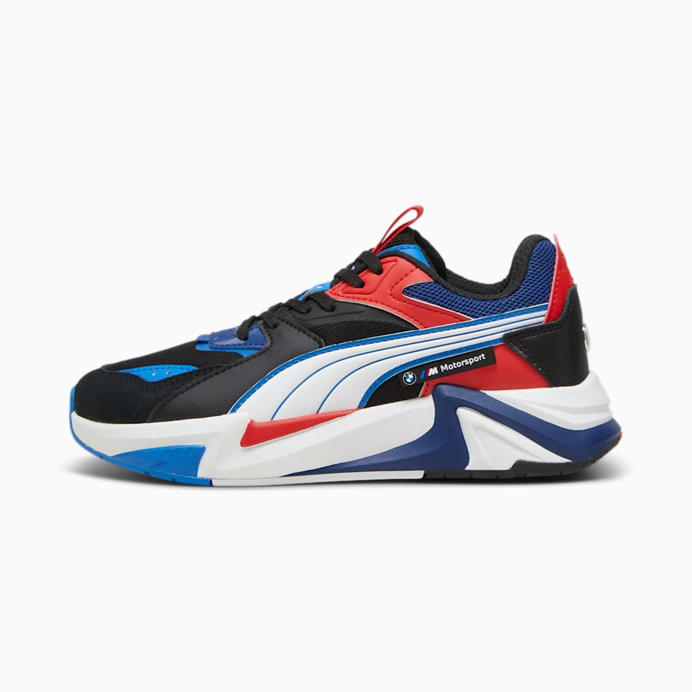 Puma BMW M Motorsport RS-Puls Sneakers - Black-Cool Cobalt-Pop Red