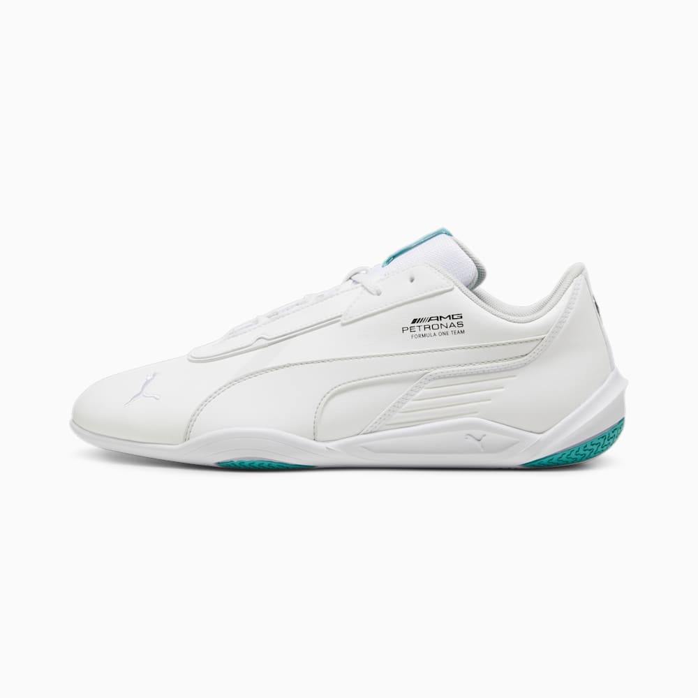 Puma Mercedes AMG-Petronas F1? R-Cat Machina Unisex Shoes - White-Sheen Green