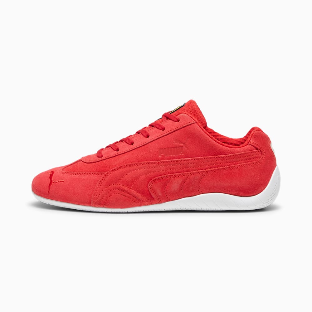 Puma Scuderia Ferrari Speedcat Driving Shoes - Rosso Corsa-White