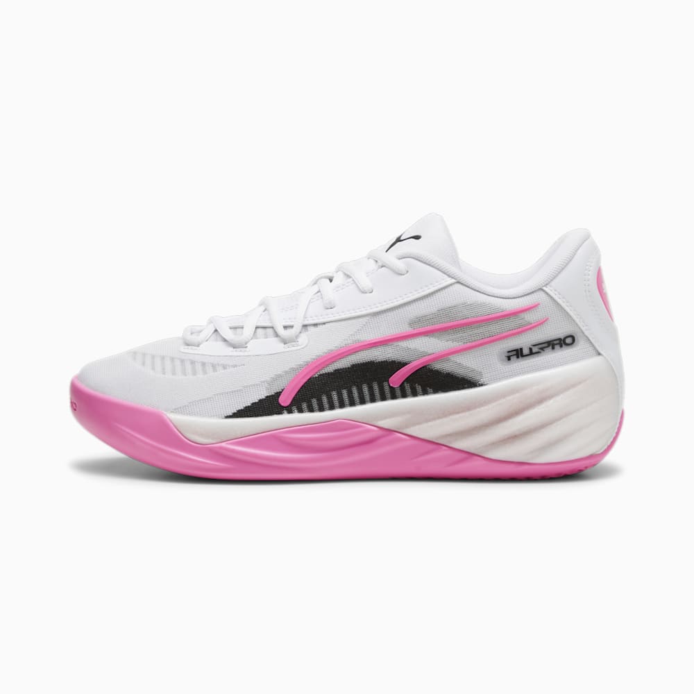 Puma All Pro NITRO? Basketball Shoes - Poison Pink-White