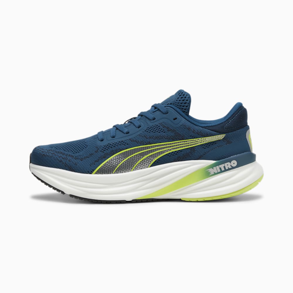 Puma Magnify NITRO? 2 Running Shoes - Ocean Tropic-Black-Lime Pow