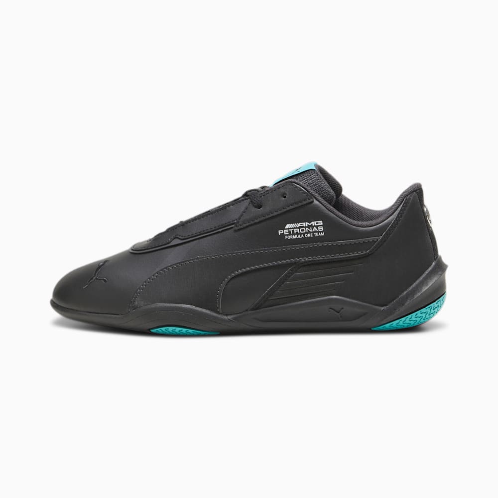 Puma Mercedes AMG-Petronas F1? R-Cat Machina Unisex Shoes - Black-Sheen Green