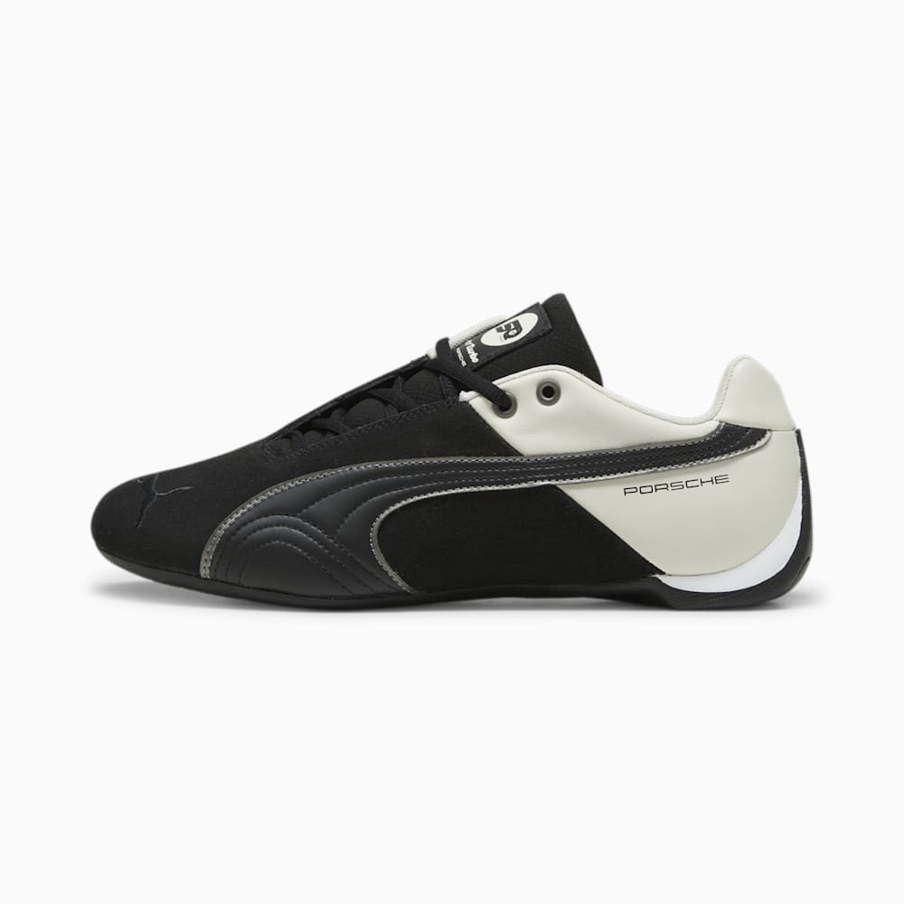 Puma Porsche Legacy Future Cat Motorsport Shoes - Black-Alpine Snow