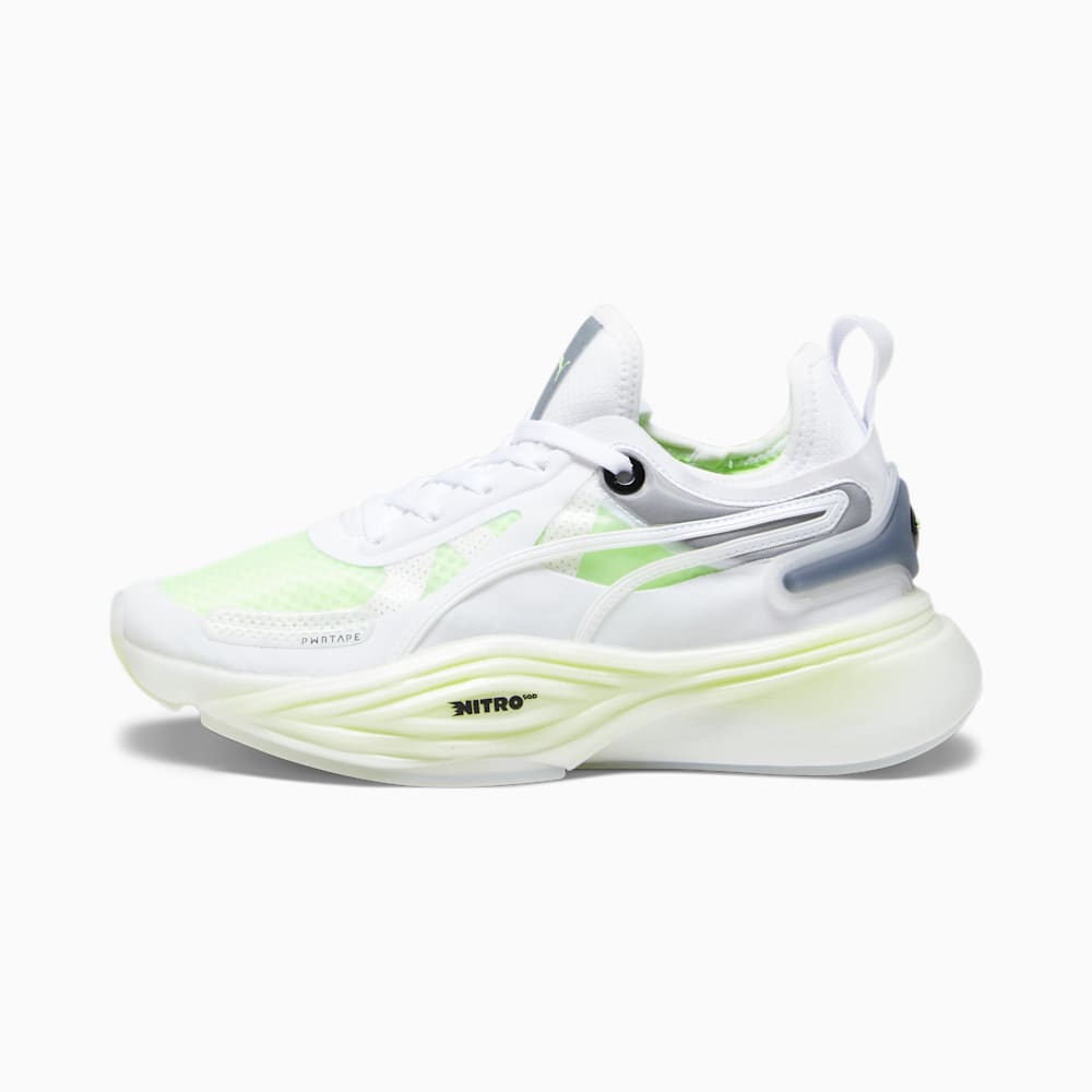 Puma PWR NITRO? Squared Training Shoes - White-Speed Green