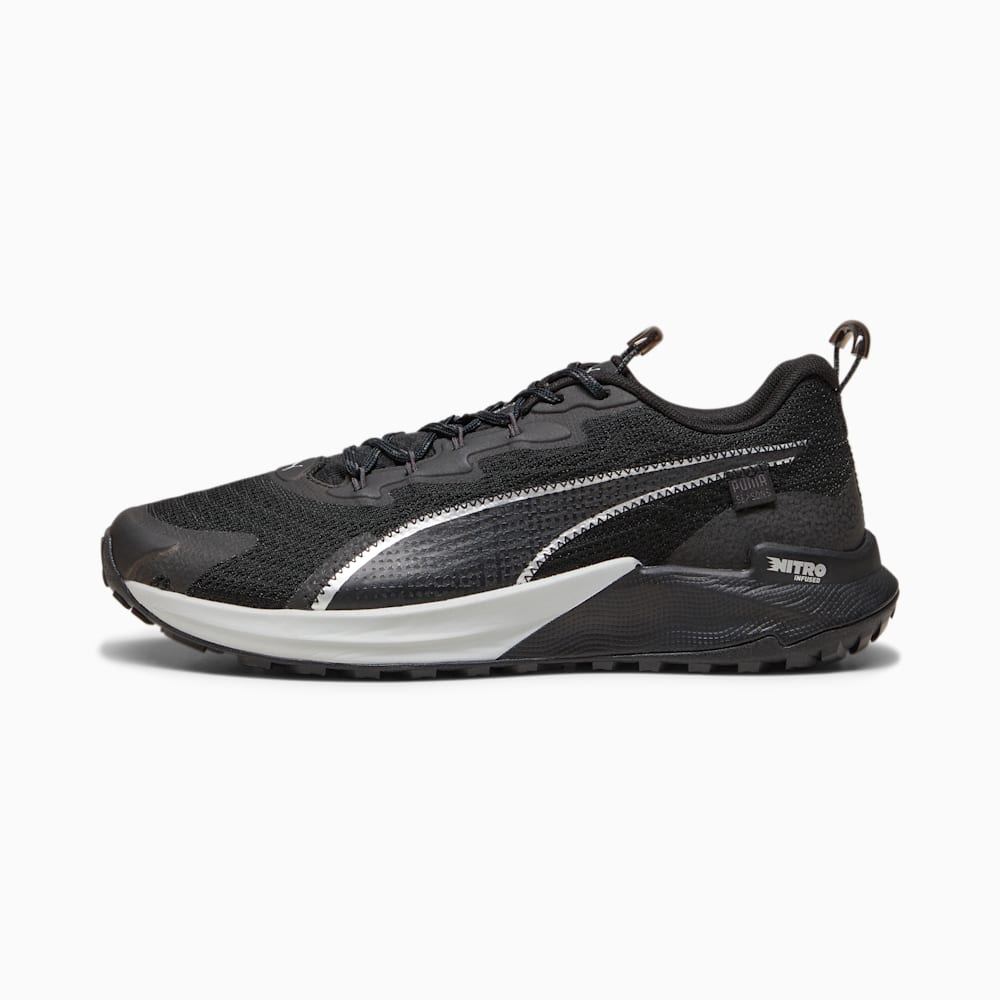 Puma SEASONS Fast-Trac NITRO? 2 Running Shoes - Black-Dark Coal