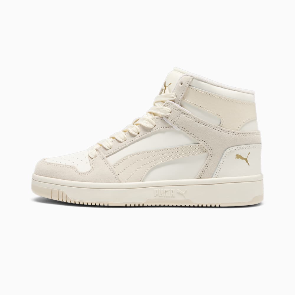 Puma Rebound LayUP SL Sneakers - Warm White-Alpine Snow-Sugared Almond