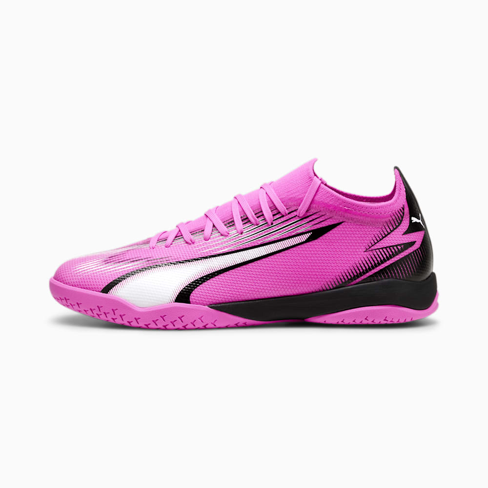 Puma ULTRA MATCH IT Soccer Cleats - Poison Pink-White-Black