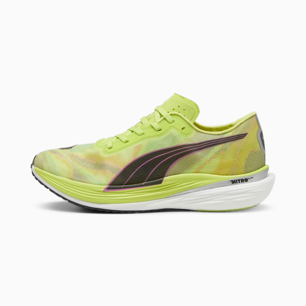 Puma Deviate NITRO? Elite 2 Running Shoes - Lime Pow-Black-Poison Pink