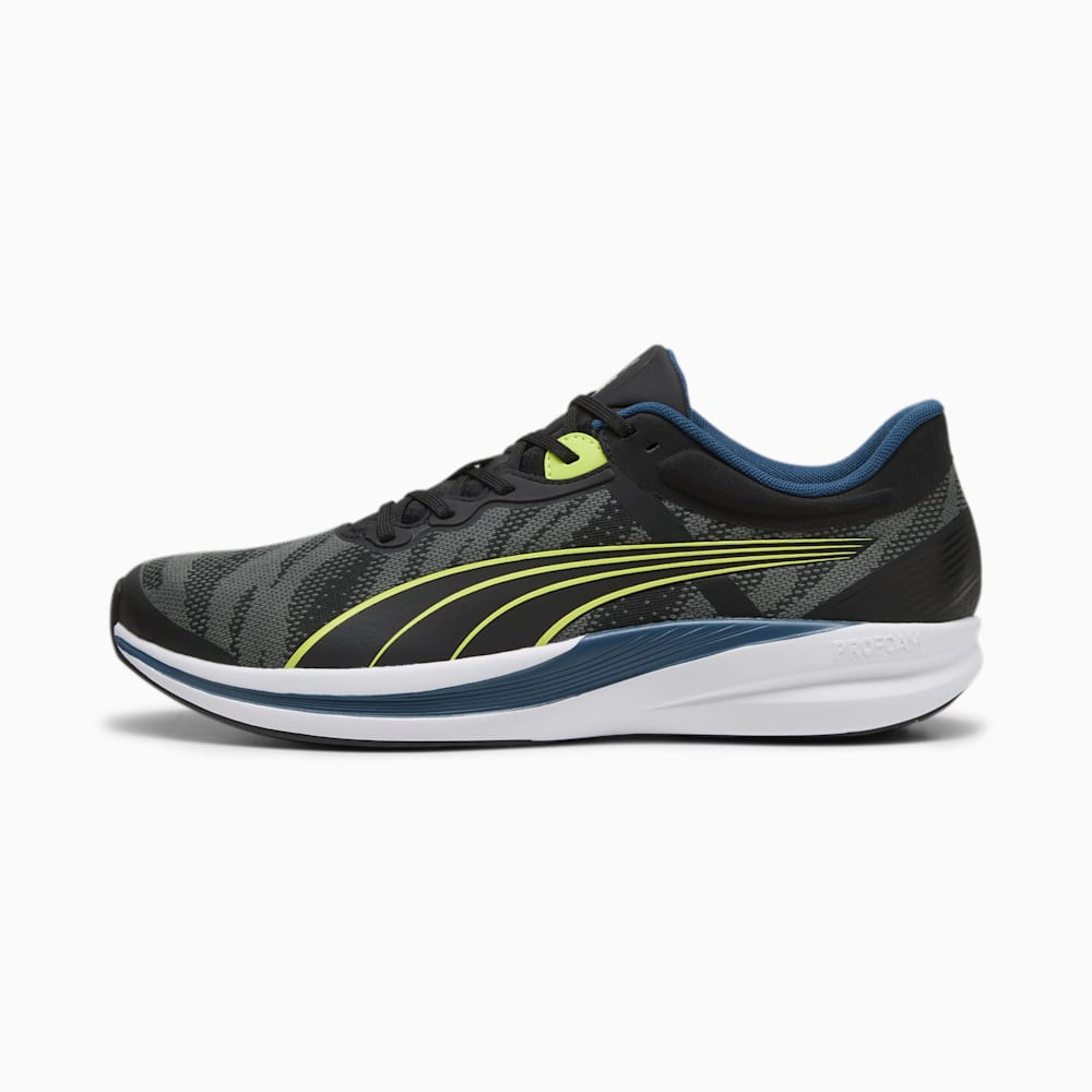 Puma Redeem ProFoam Engineered Running Shoes - Black-Silver-Lime Pow