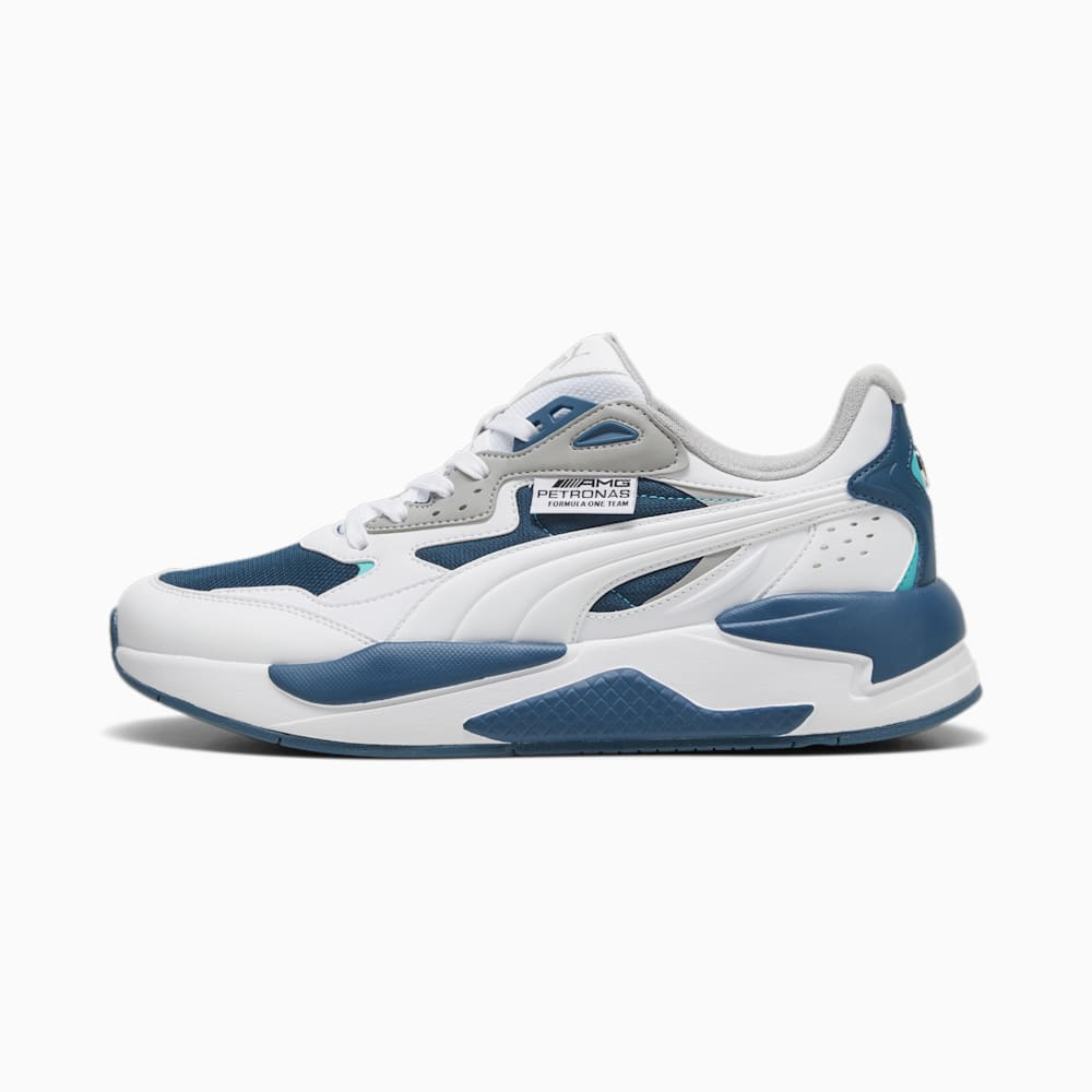 Puma Mercedes F1 X-Ray Speed Unisex Sneakers - White-Ocean Tropic