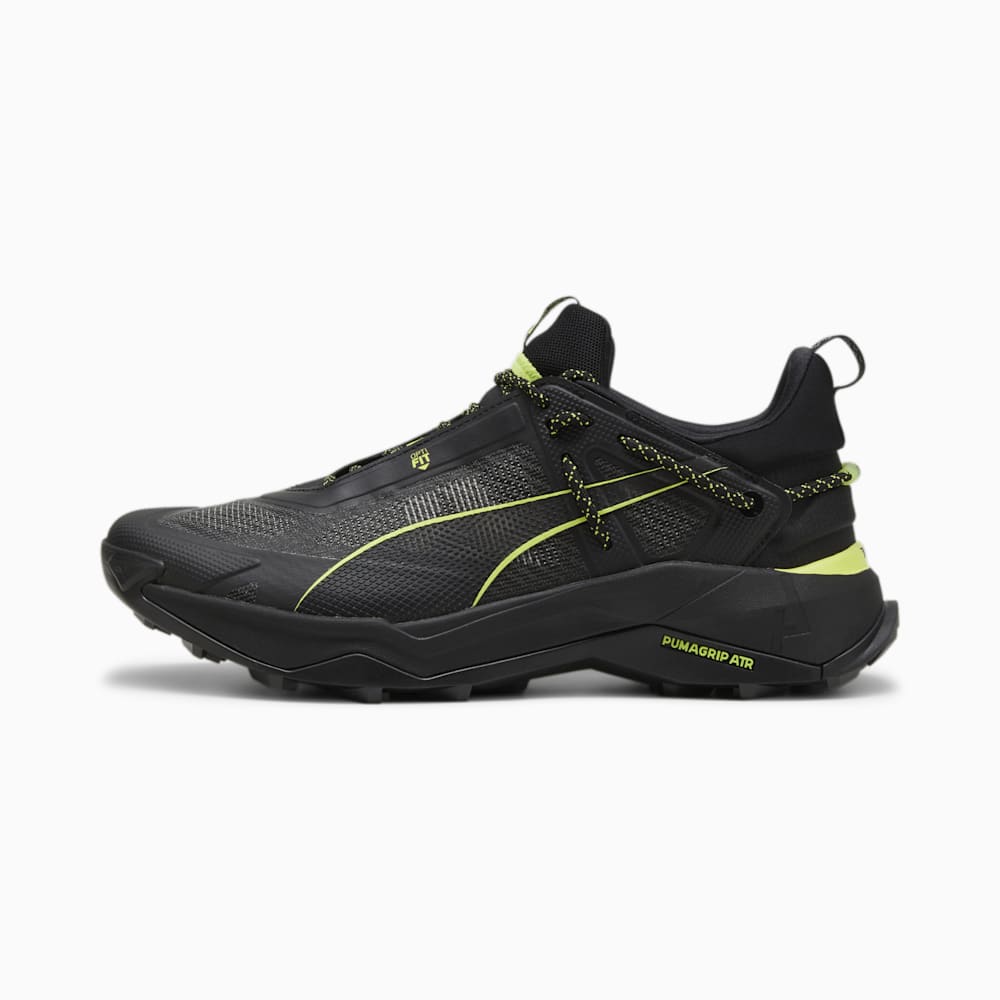 Puma SEASONS Explore NITRO? Hiking Shoes - Black-Lime Pow