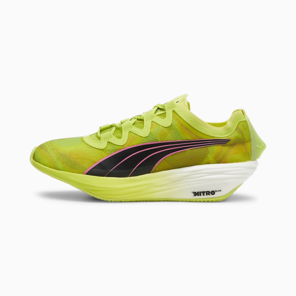 Puma FAST-FWD NITRO? Elite Running Shoes - Lime Pow-Black-Poison Pink