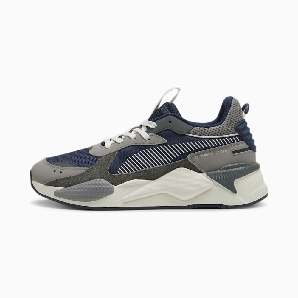 Puma RS-X Suede Sneakers - Club Navy-Stormy Slate