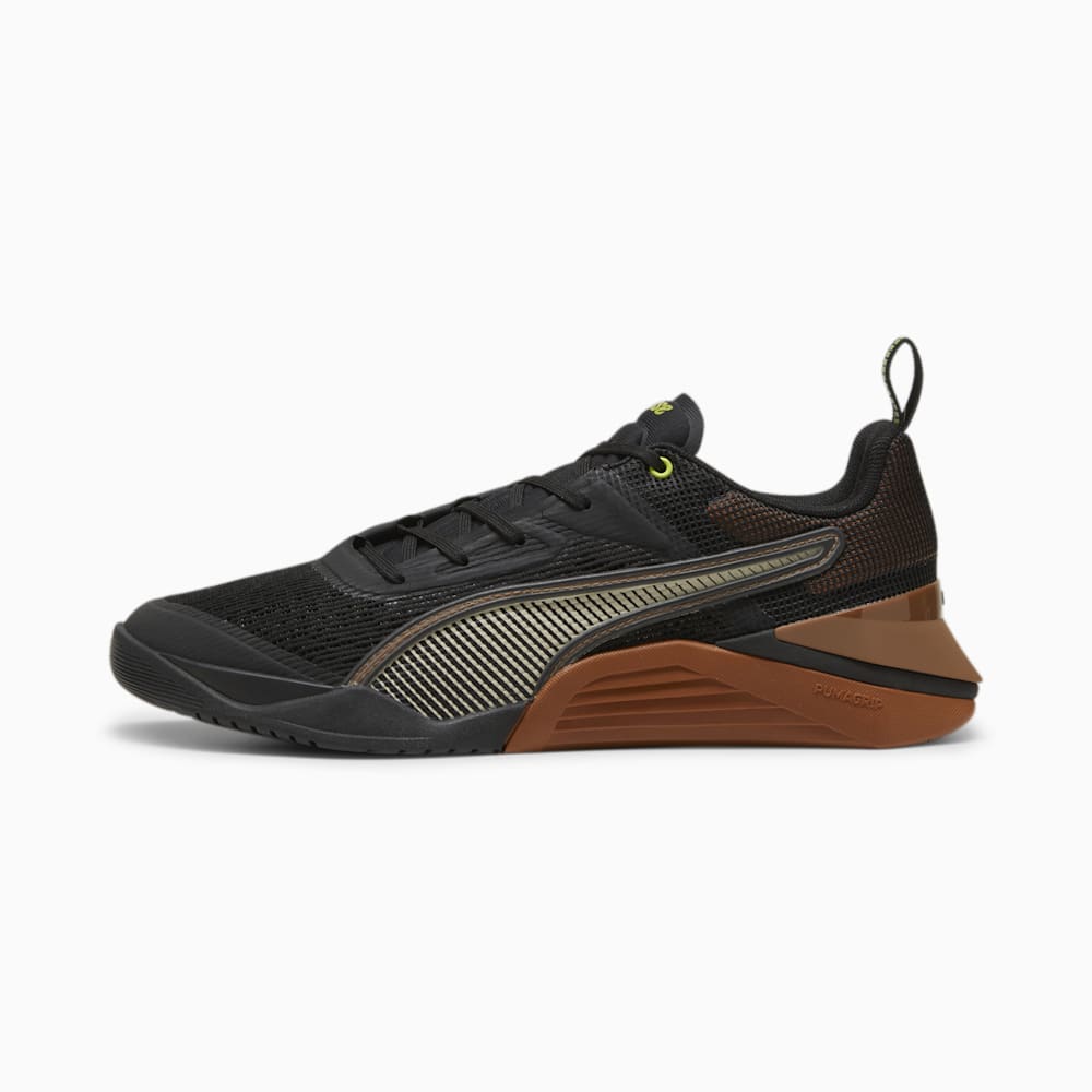 Puma Fuse 3.0 Training Shoes - Black-Teak-Lime Pow