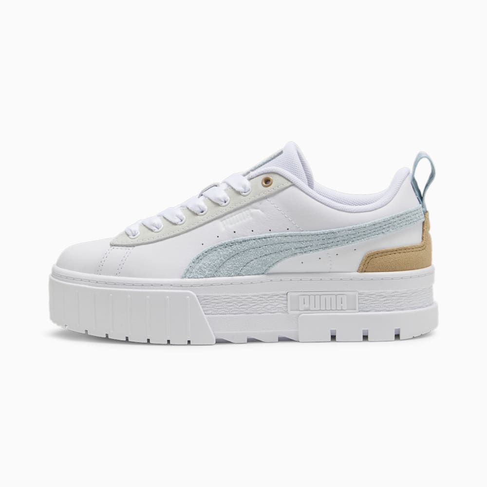 Puma Mayze Mix Sneakers - White-Turquoise Surf