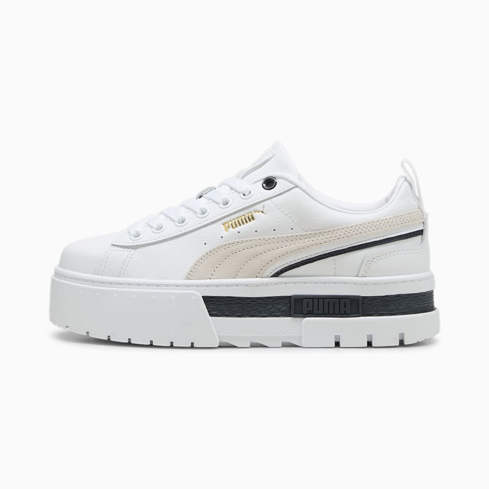 Puma Mayze Classics Sneakers - White-Gold