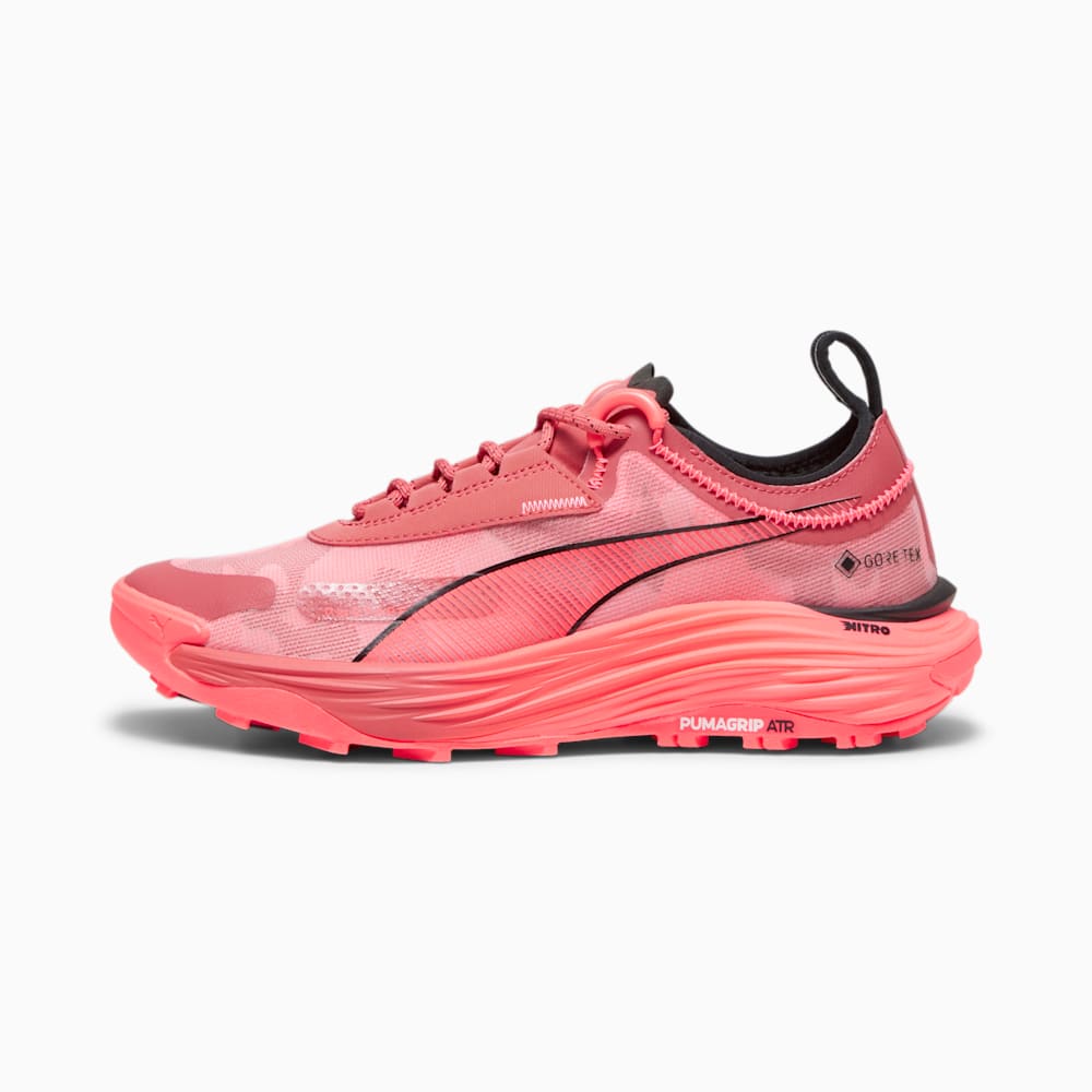 Puma SEASONS Voyage NITRO? 3 GORE-TEX Trail Running Shoes - Astro Red-Fire Orchid-Black