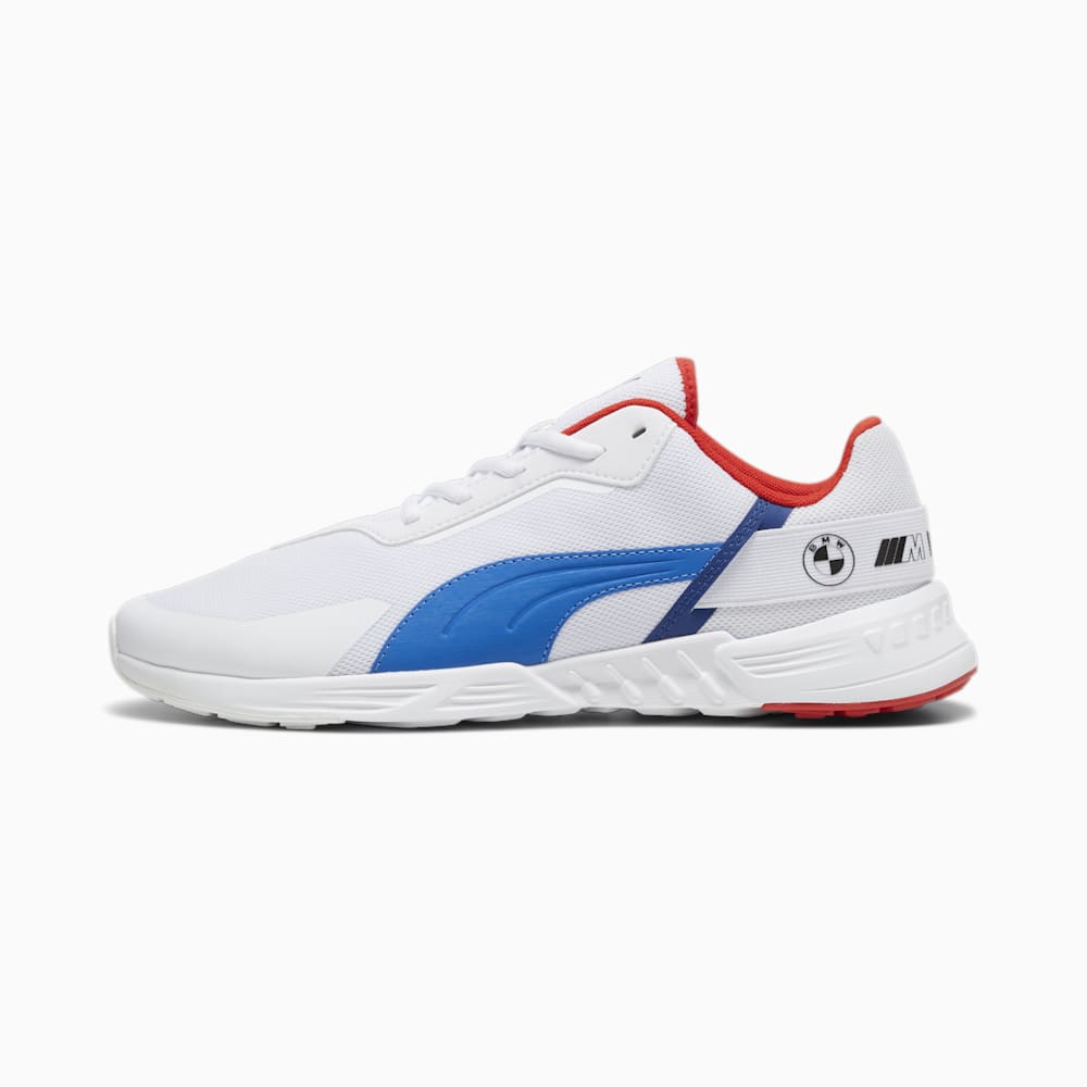 Puma BMW M Motorsport Tiburion Logo Motorsport Shoe - White-Cool Cobalt