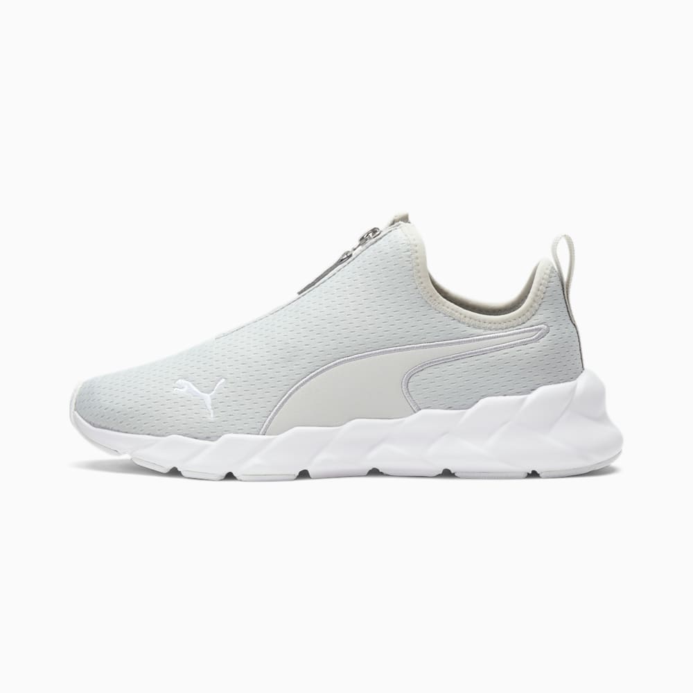 Puma Weave Zip Training Shoes - Gray Violet-Silver