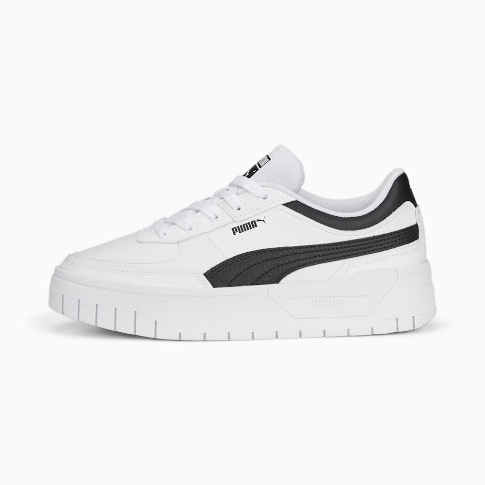 Puma Cali Dream West Coast Leather Sneakers - White-Black