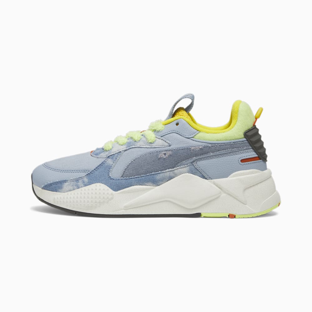 Puma RS-X Spring Clean Sneakers - Blue Wash-Filtered Ash-Fresh Pear