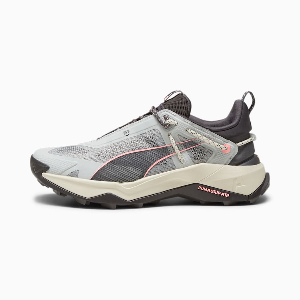 Puma SEASONS Explore NITRO? Hiking Shoes - Ash Gray-Alpine Snow-Koral Ice