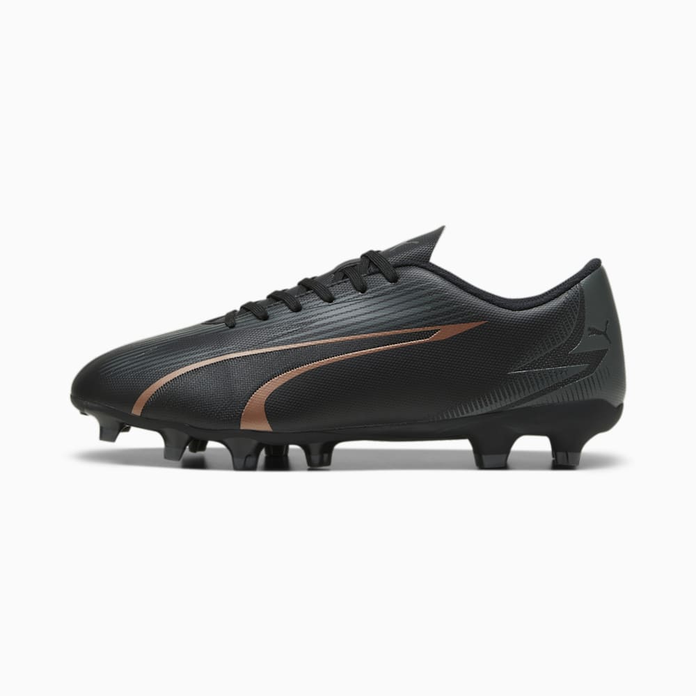 Puma ULTRA PLAY FG/AG Soccer Cleats - Black-Copper Rose