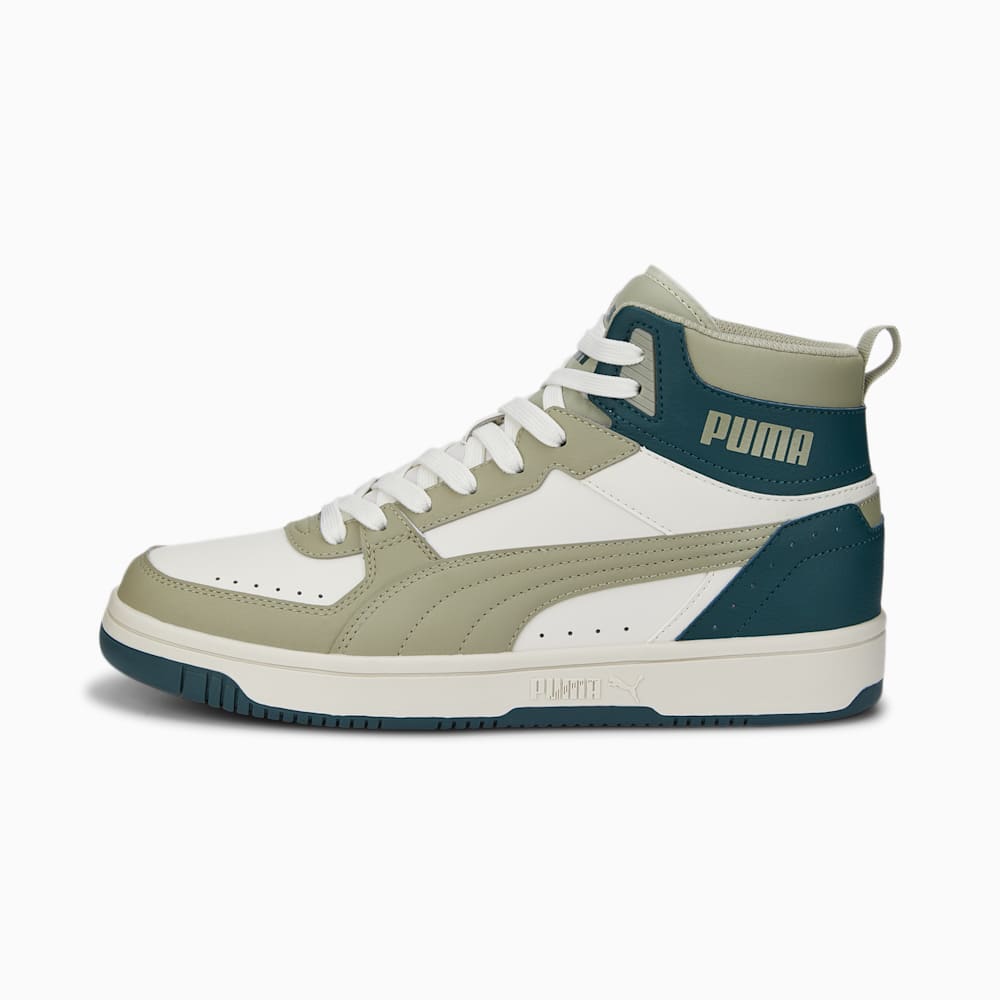 Puma Rebound Joy Sneakers - Vaporous Gray-Pebble Gray-Varsity Green