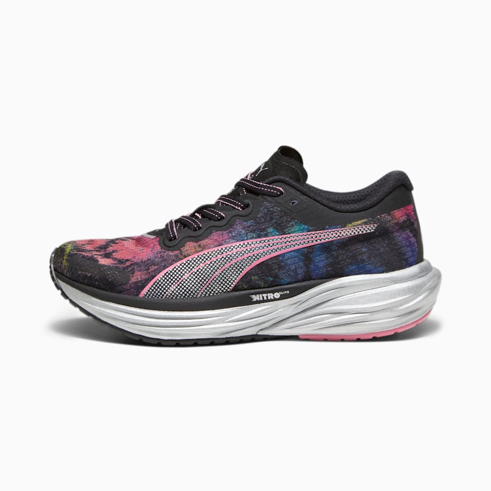 Puma Deviate NITRO? 2 'Marathon Series' Running Shoes - Black-Strawberry Burst-Yellow Blaze