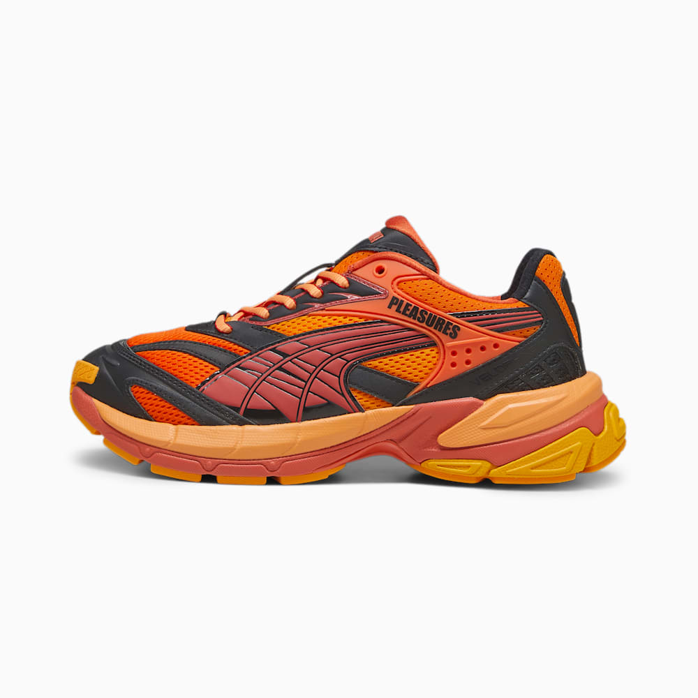 Puma x PLEASURES Velophasis Layers Sneakers - Cayenne Pepper-Astro Red