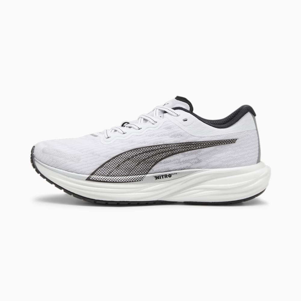 Puma Deviate NITRO? 2 Running Shoes - White-Black-Silver