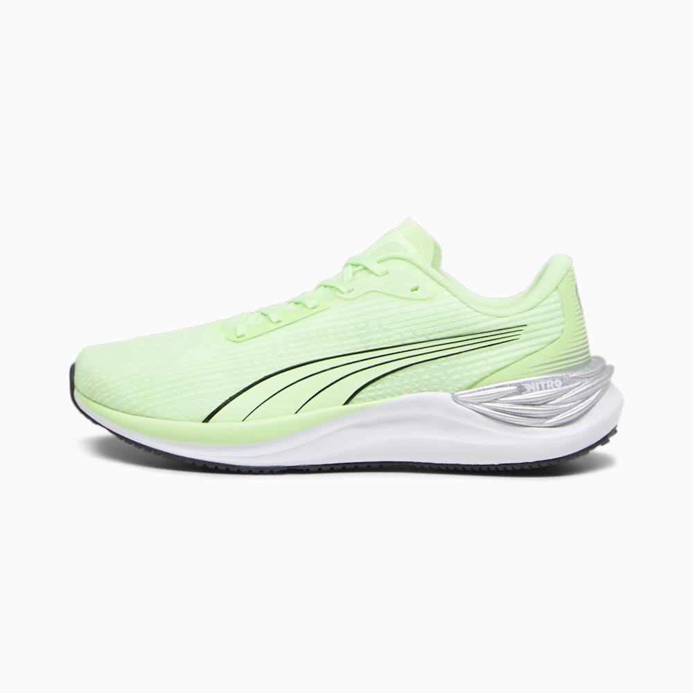 Puma Electrify NITRO? 3 Running Shoes - Speed Green-Silver-Black