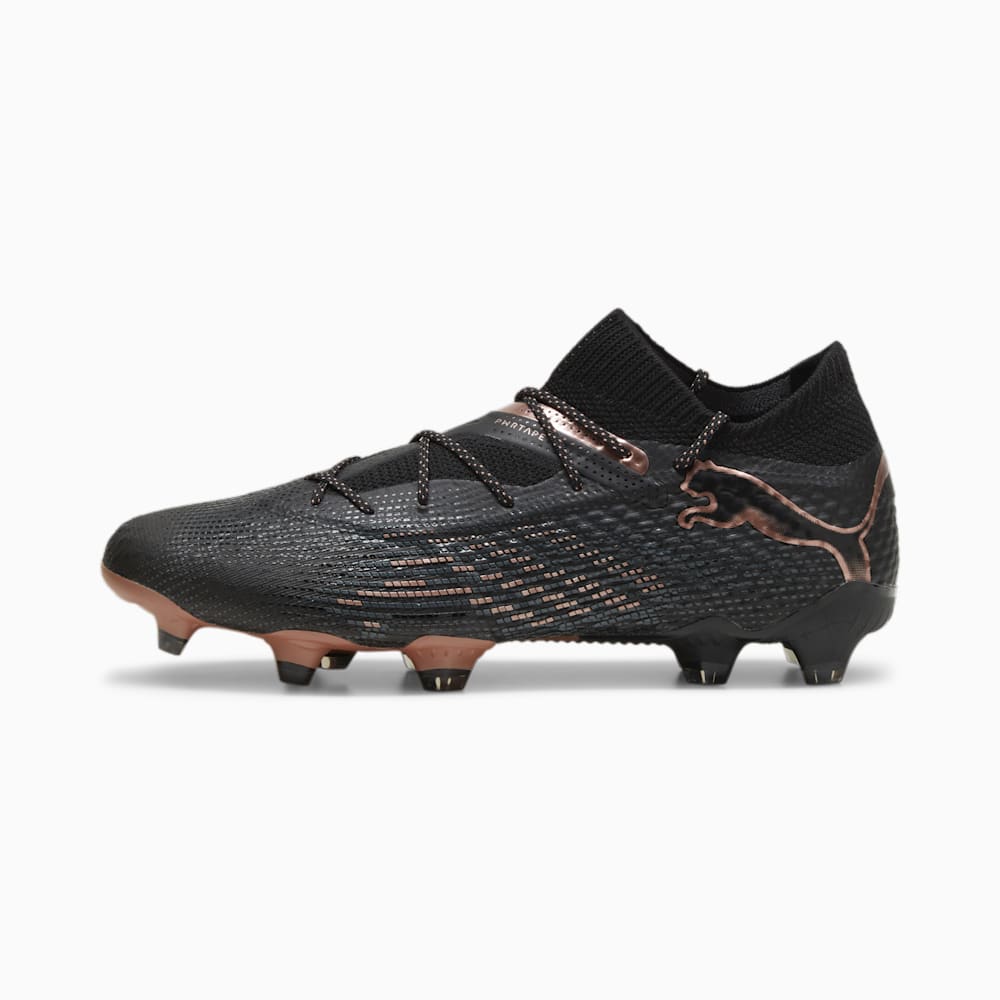 Puma FUTURE 7 ULTIMATE FG/AG Soccer Cleats - Black-Copper Rose