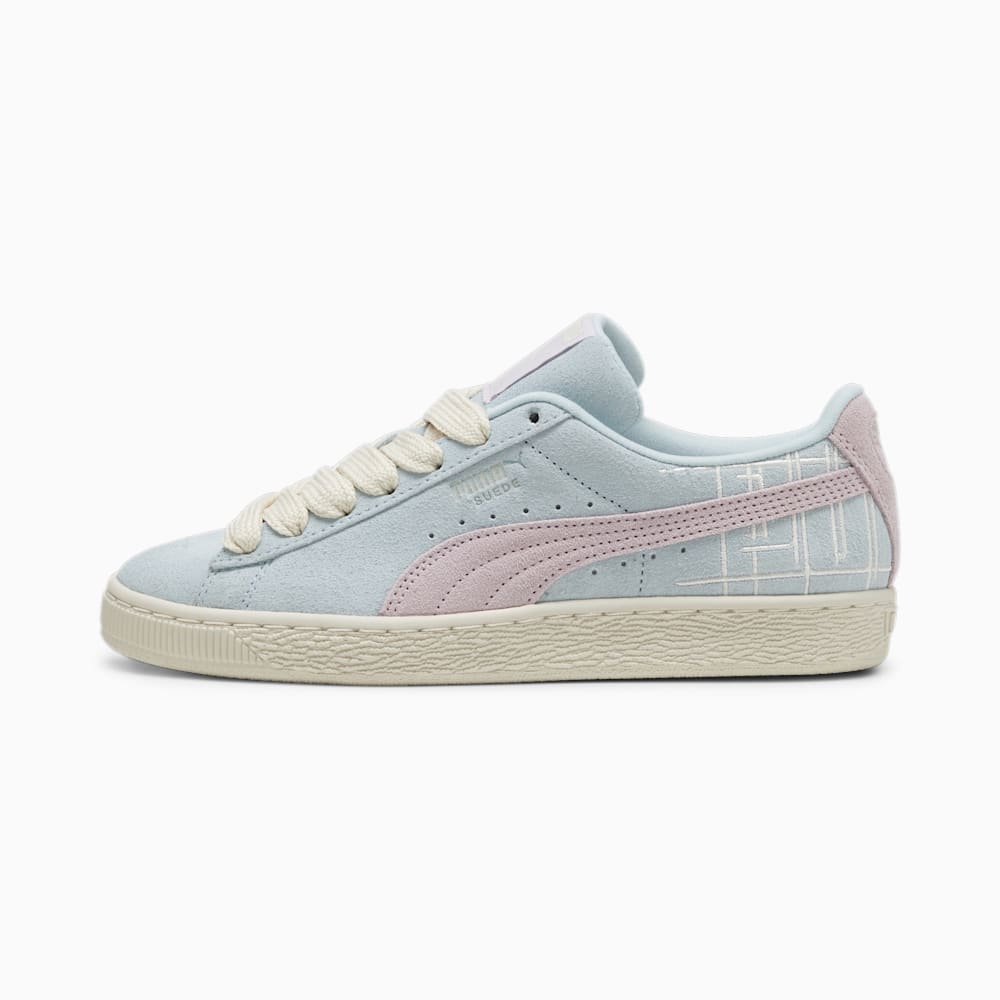 Puma Suede Brand Love II Sneakers - Turquoise Surf-Grape Mist