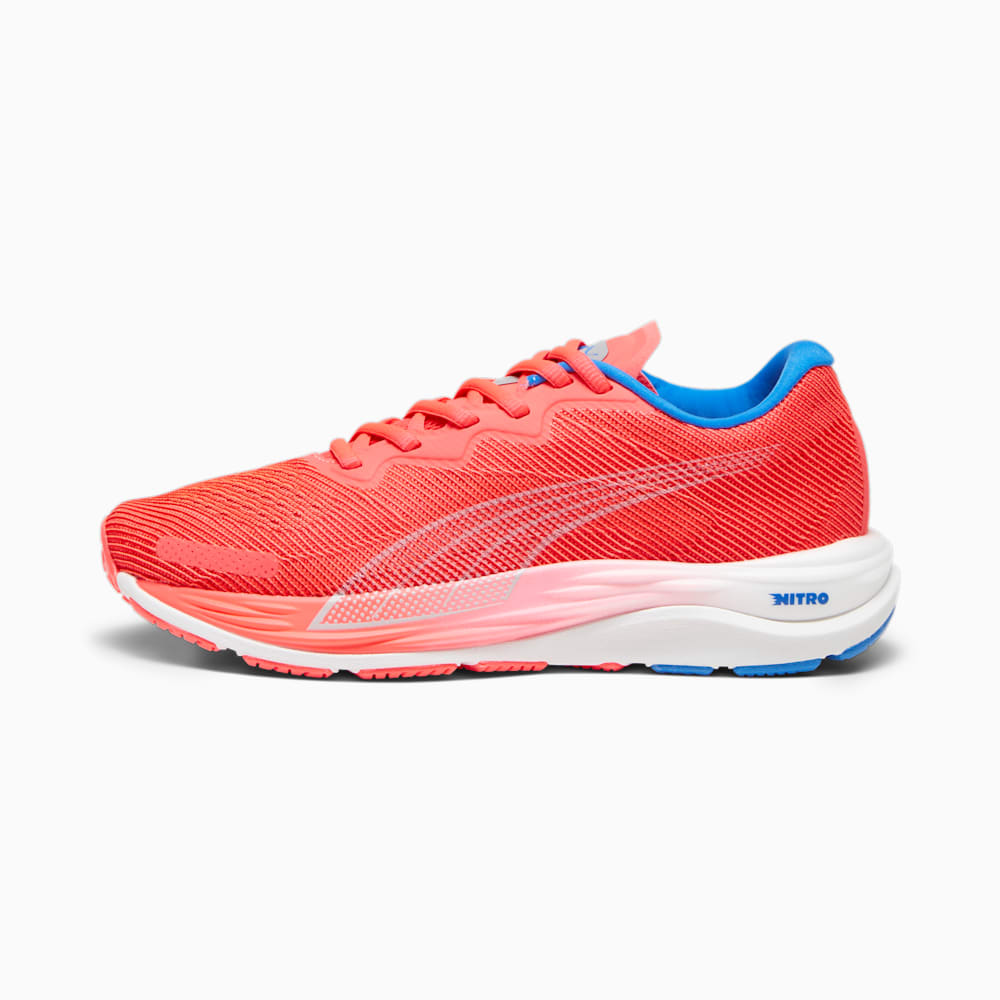 Puma Velocity NITRO? 2 Women??s Running Shoes - Fire Orchid-Ultra Blue