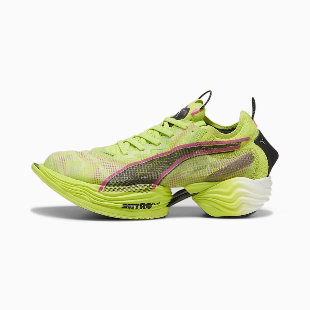 Puma FAST-R NITRO? Elite 2 Running Shoes - Lime Pow-Black-Poison Pink