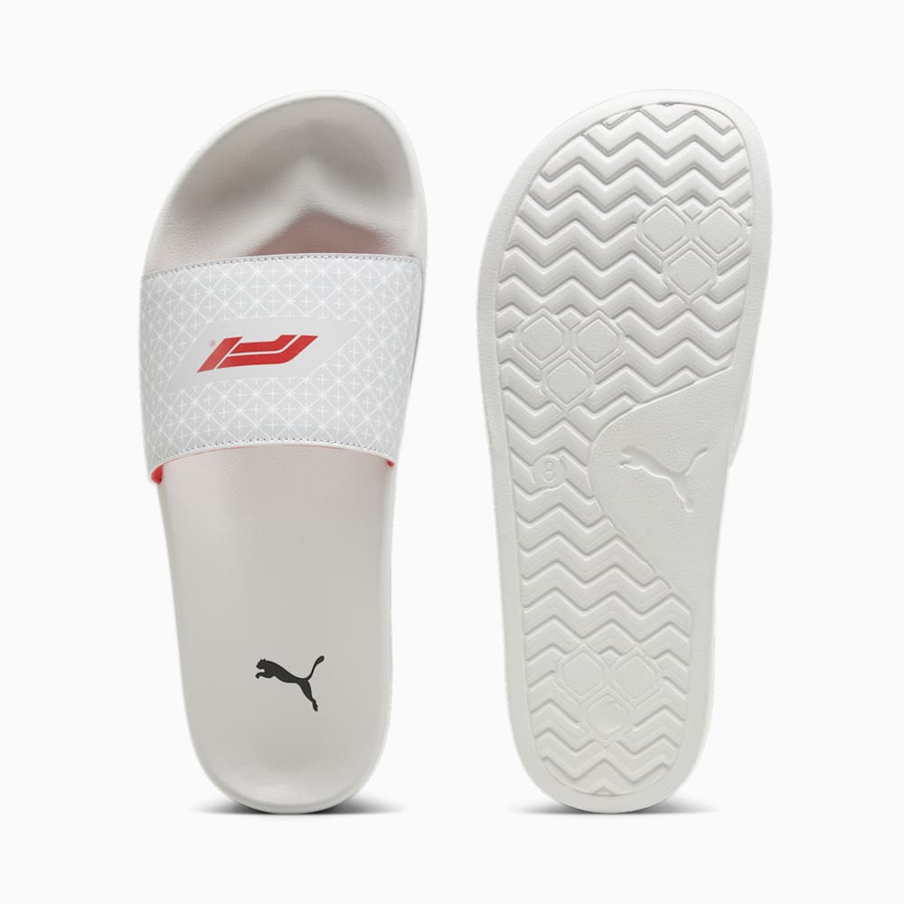 Puma x F1? Leadcat 2.0 Slides - White-Pop Red