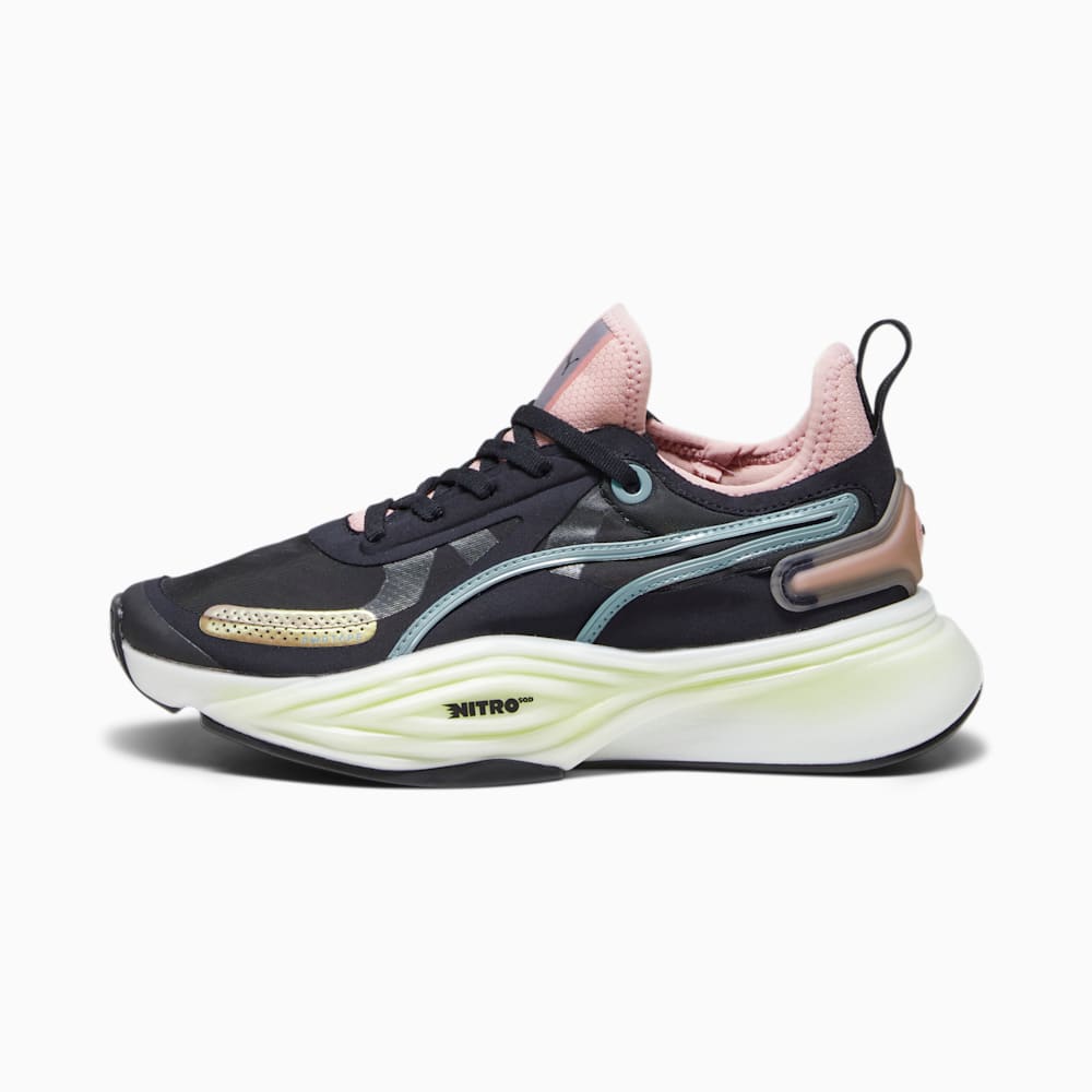 Puma PWR NITRO? Squared Training Shoes - Black-Bold Blue-Future Pink