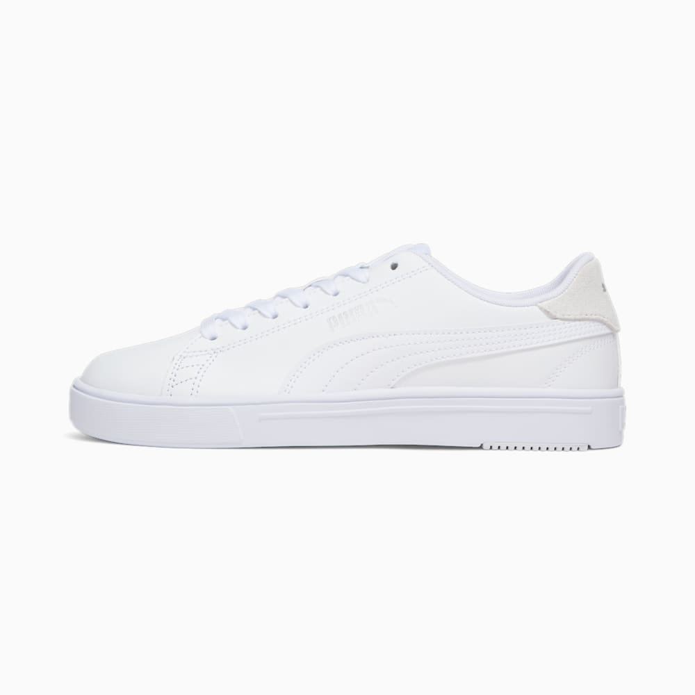 Puma Serve Pro Lite Sneakers - White-White-Silver-Gray Violet