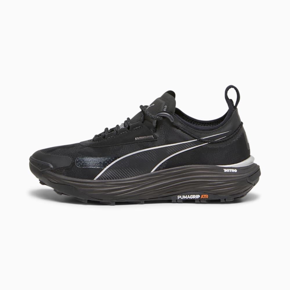 Puma SEASONS Voyage NITRO? 3 Running Shoes - Black-Dark Coal