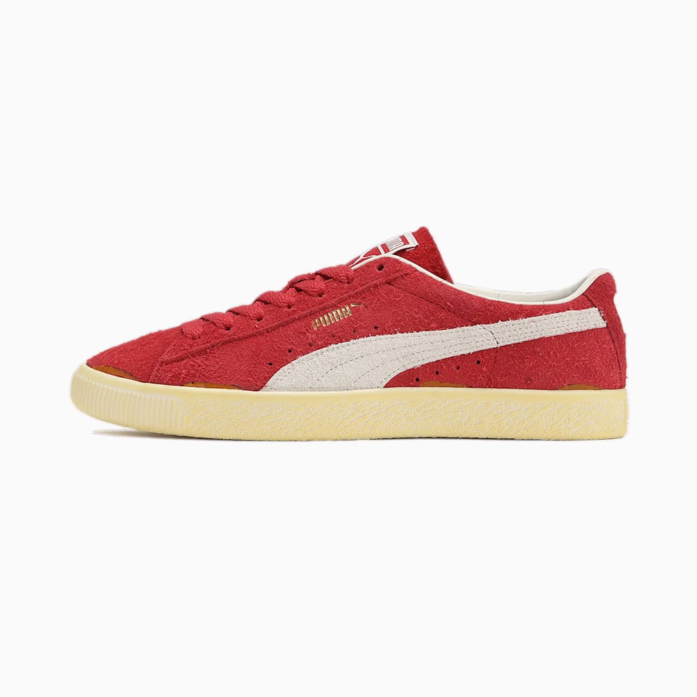 Puma Suede VTG Neverworn III Sneakers - Warm White-Club Red