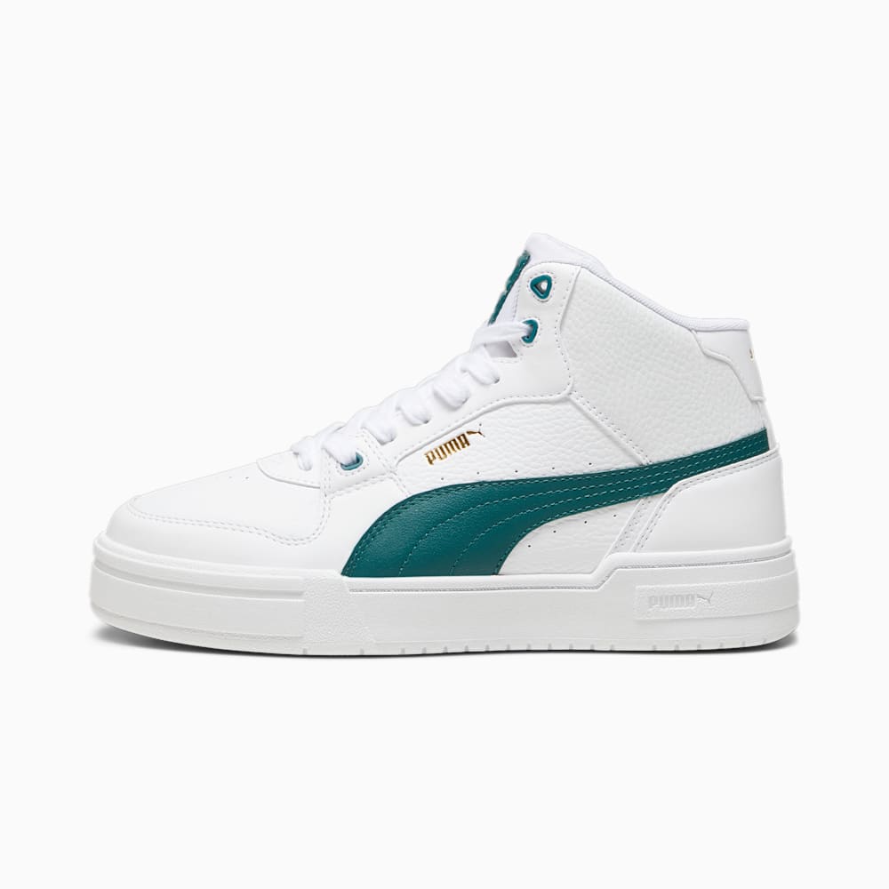 Puma CA Pro Mid Sneakers - White-Malachite