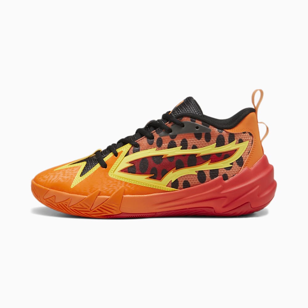 Puma HOOPS x CHEETOS? Scoot Zeros Basketball Shoes - For All Time Red-Rickie Orange-Yellow Blaze-Black