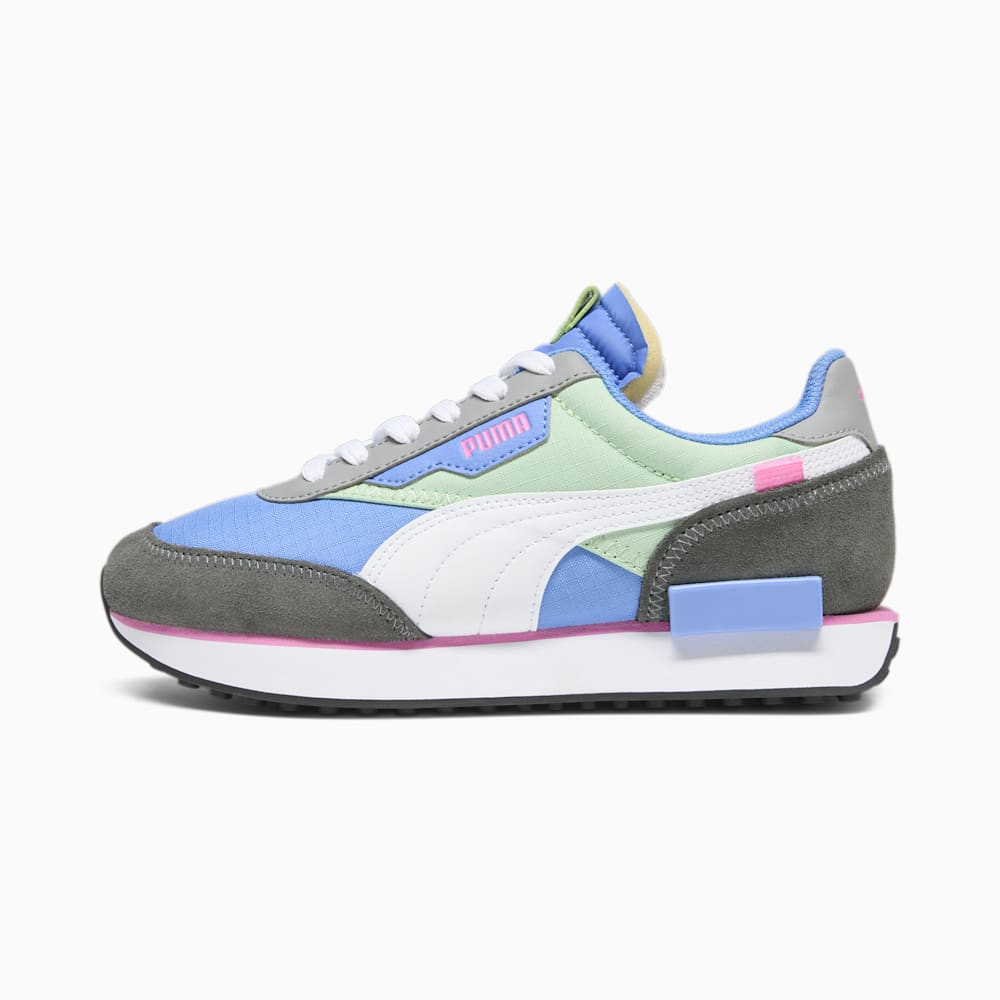 Puma Future Rider Play On Sneakers - Blue Skies-Pure Green