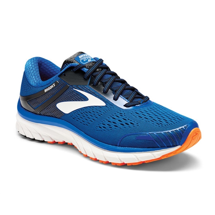 brooks Men's Adrenaline GTS 18 Blue / Black / Orange