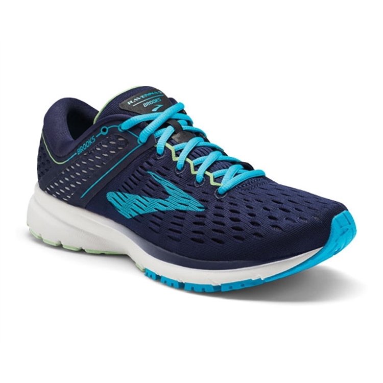 brooks Women's Ravenna 9 Navy / Blue / Green