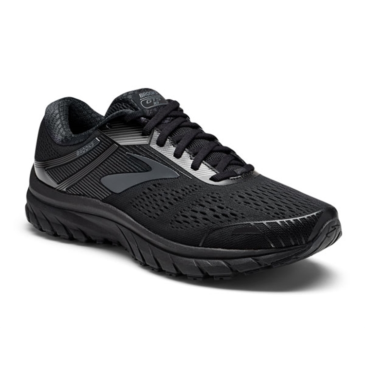 brooks Women's Adrenaline GTS 18 Black / Black