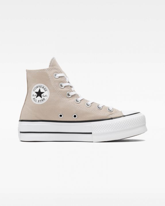 Womens Converse Chuck Taylor All Star Seasonal Colour Lift High Top Papyrus