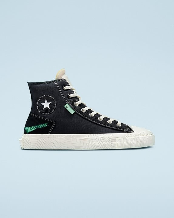 Unisex Converse Chuck Taylor Alt Star Tear Away High Top Dark Smoke Grey